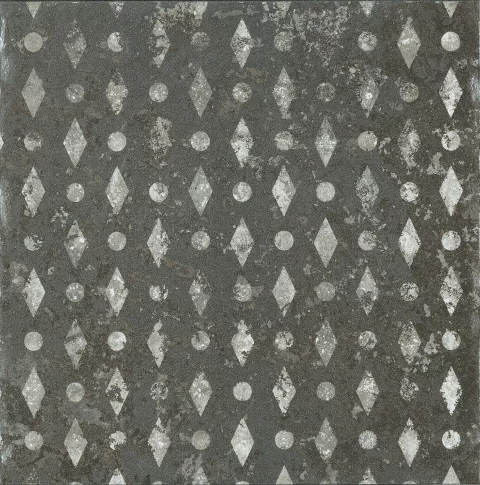 Керамогранит 1068096 Molo Mix Nero 20x20