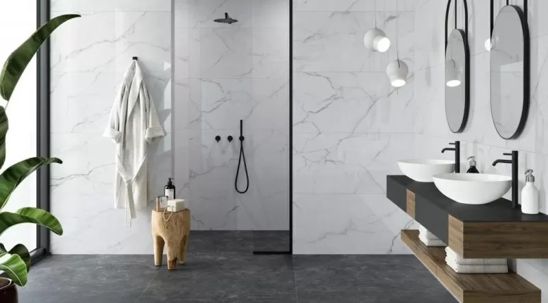 Керамогранит ULTRA Blanco leviglass Rect. 90x90