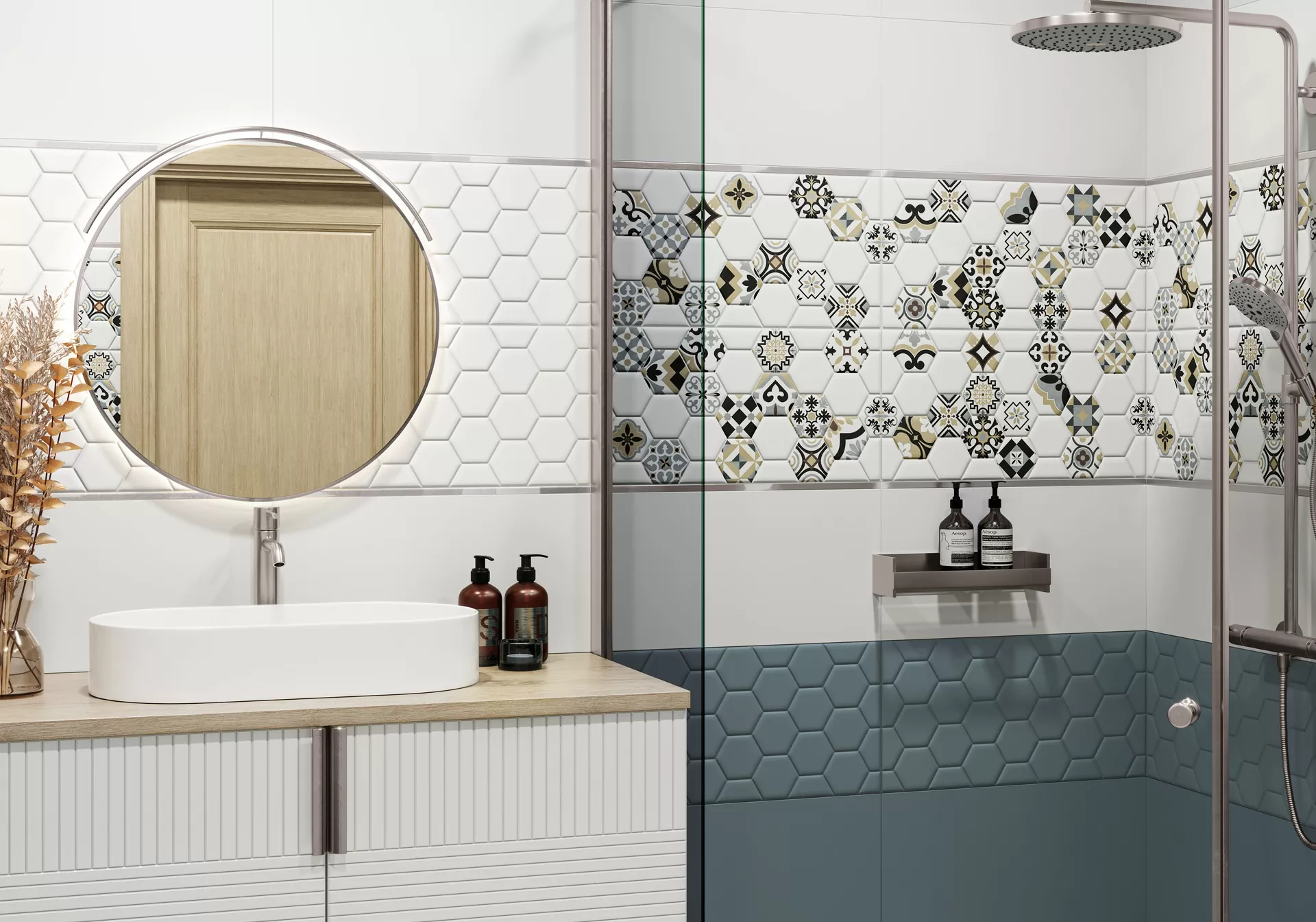 Плитка WT36EDW13 Edelweiss Blue 300x600x9