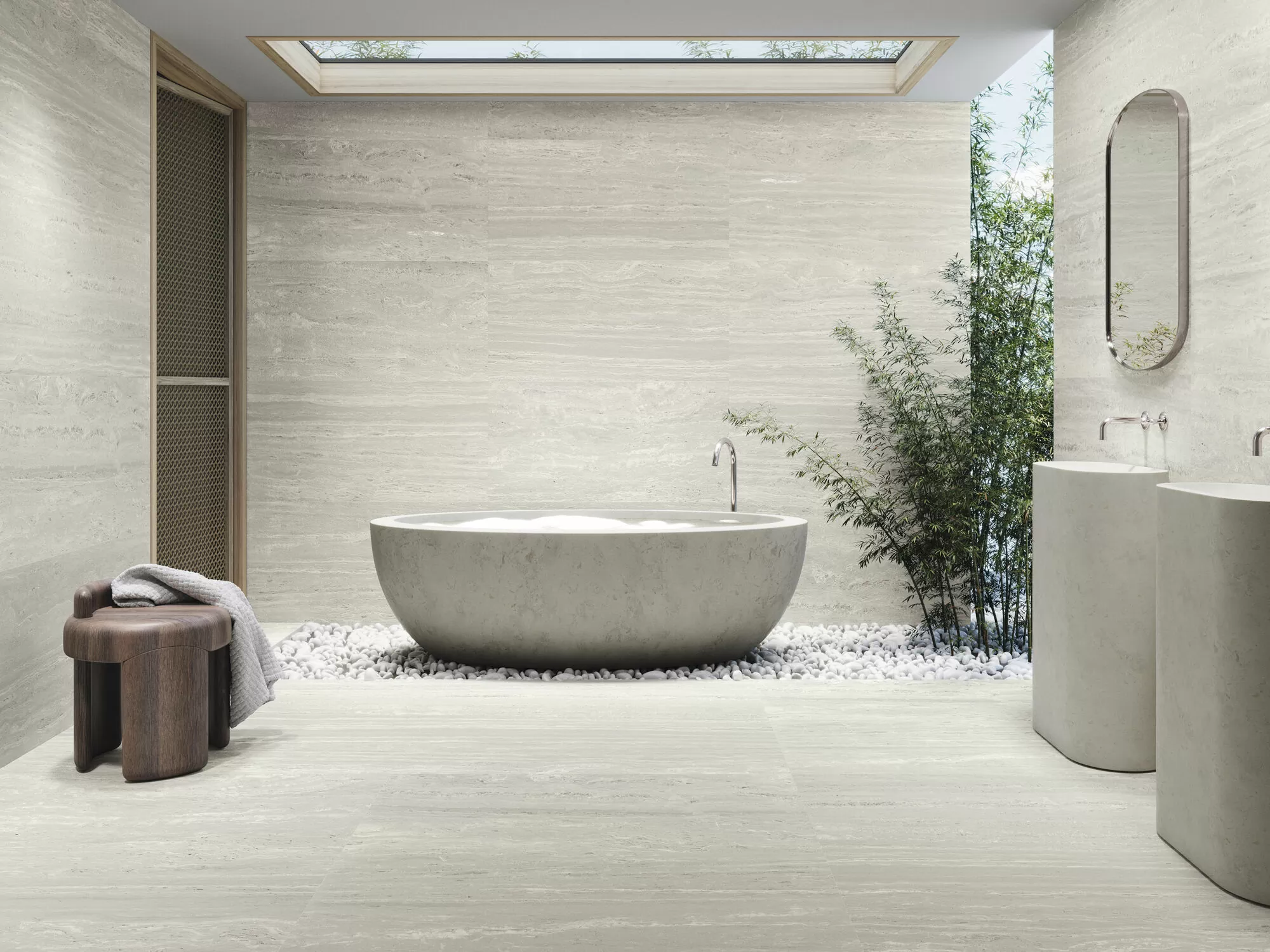 Керамогранит Venice Bianco Natural Rect 120x120