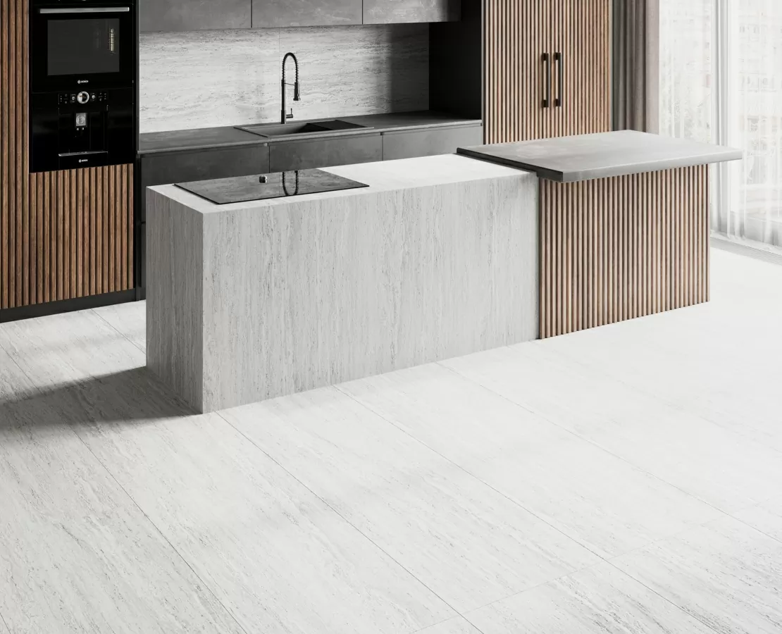 Керамогранит S4433C Pietra Bianco Carving 60x120