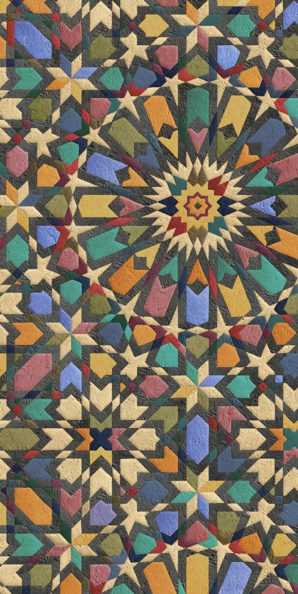 Керамогранит KMD3STA079GR Ковер Зеллидж матовый обрезной 119,5x238,5x0,9