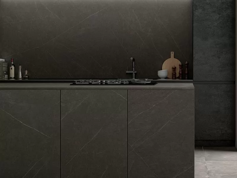 Керамогранит Allure Black Soft Matt 160x320