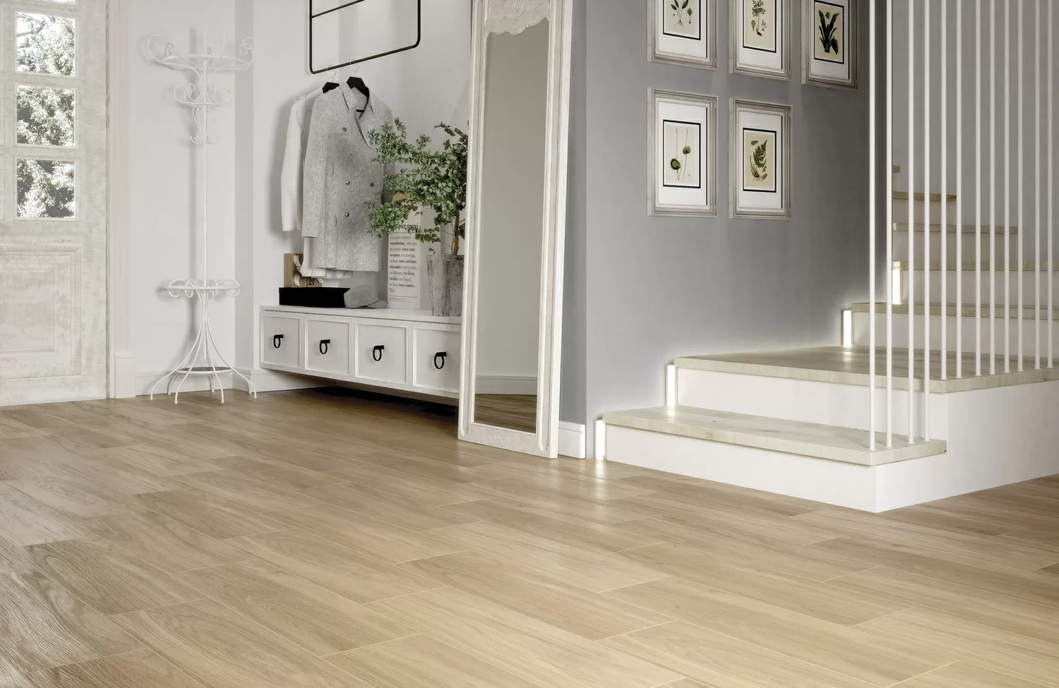 Керамогранит C-CV4M302D Chesterwood светло-бежевый 18.5x59.8