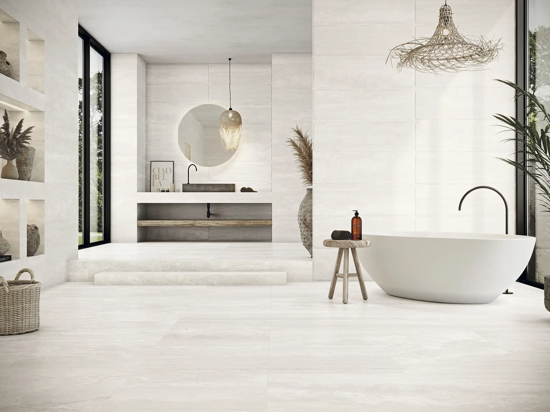 Керамогранит 230367 Athena Cream Matt 59,5x119,2