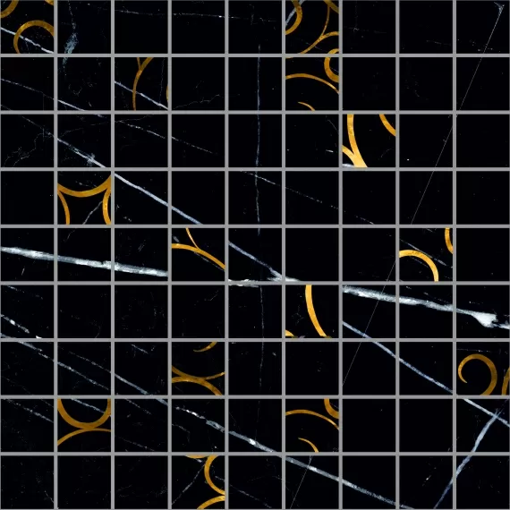 Керамогранит 1932-1087 Миланезе дизайн Мозаика 6 натуральный 30х30