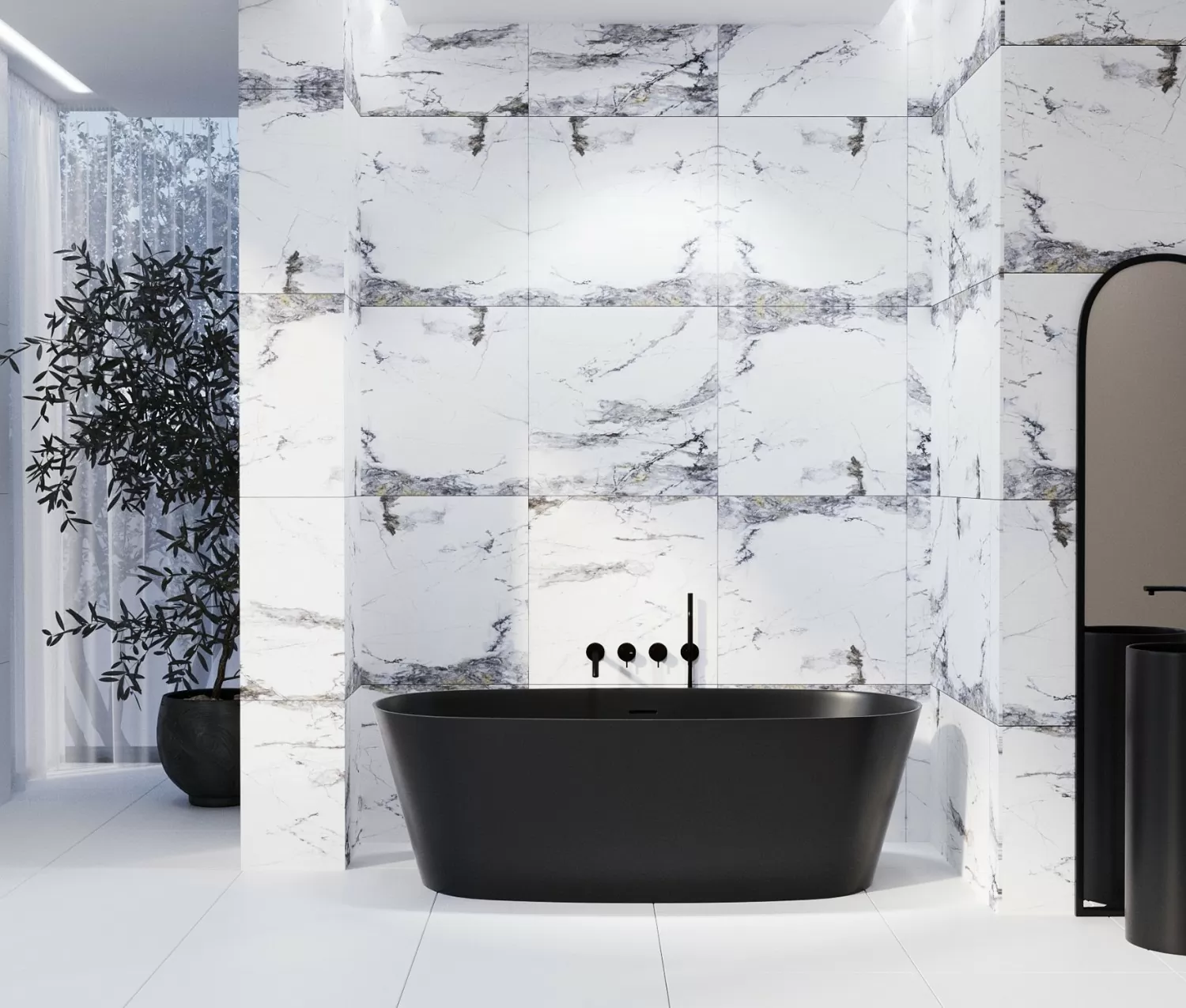 Керамогранит AT006060N Attica белый 60x60