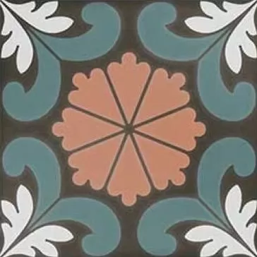 Керамогранит SYNC FLOWER BLUE 15x15