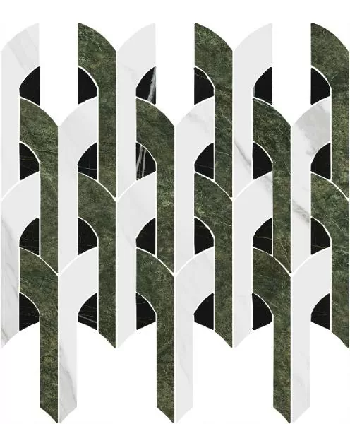 Керамогранит ID148 Риальто Нобиле 2 наборный лаппатированный 34,5x30