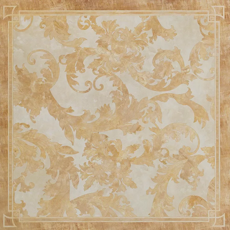 Керамогранит 240072 MARBLE DEC CASSETTONE FOGLIA ORO ONICE 58,5x58,5