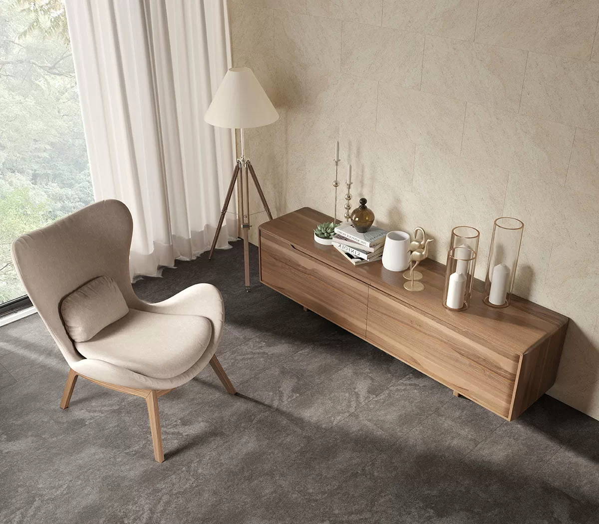 Керамогранит C-OB4L112D Orion коричневый 29,7x59,8