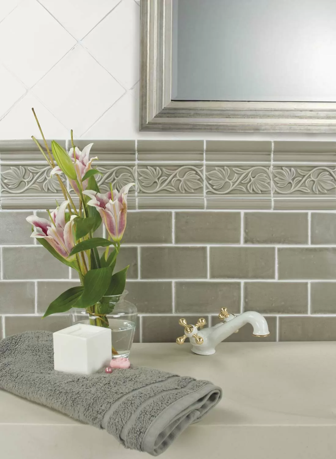 Плитка ADNT5023 BARRA RELIEVE MANUAL LINEN 2.5x15