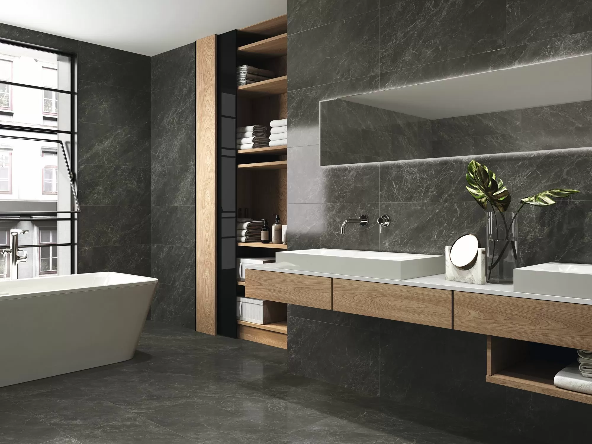 Плитка Balmoral Naos Taupe Rectificado 40х120