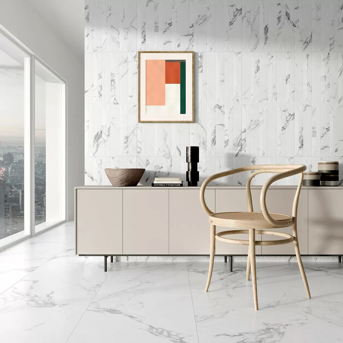 Керамогранит Aura Crema 32x62.5