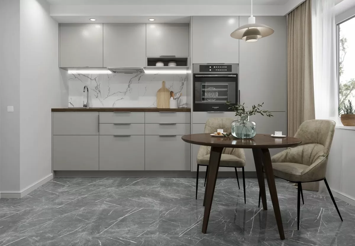 Керамогранит R_PR1019 Carnico Grey Polished 60x60