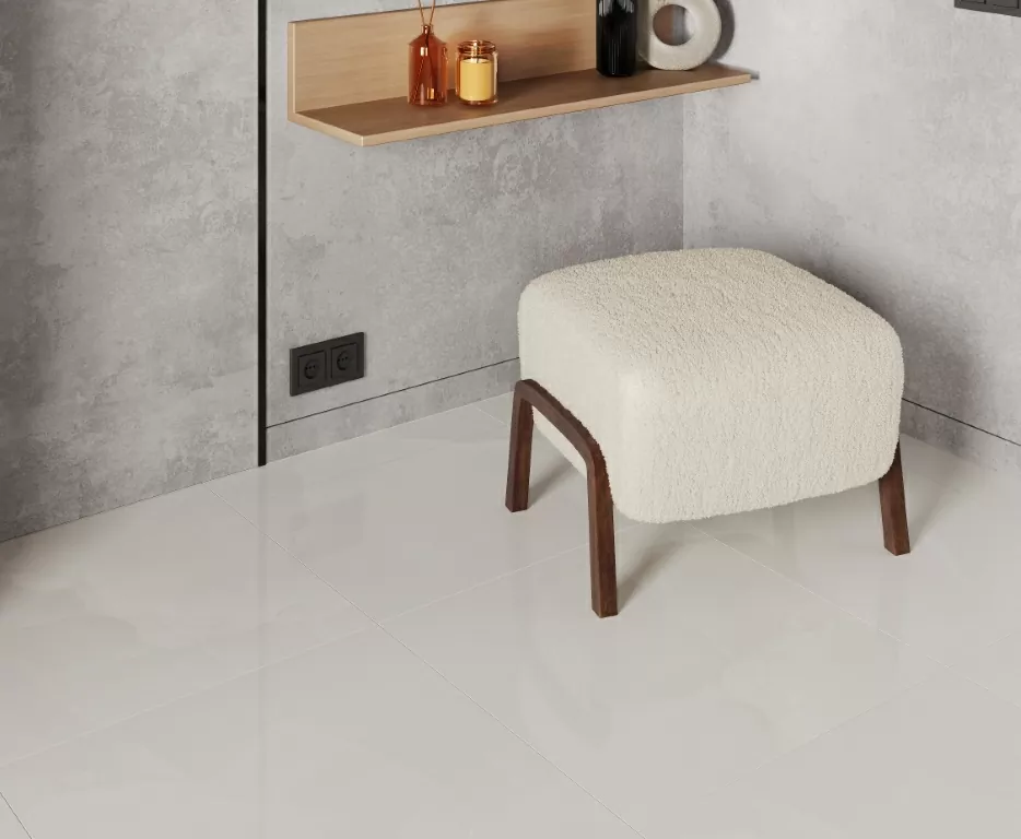 Керамогранит Onyx Royal Cloud Светло-серый Полированный 60х60