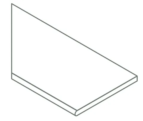 Керамогранит 620090001168 Avantgarde X2 Silver Bordo Round SX 30x120