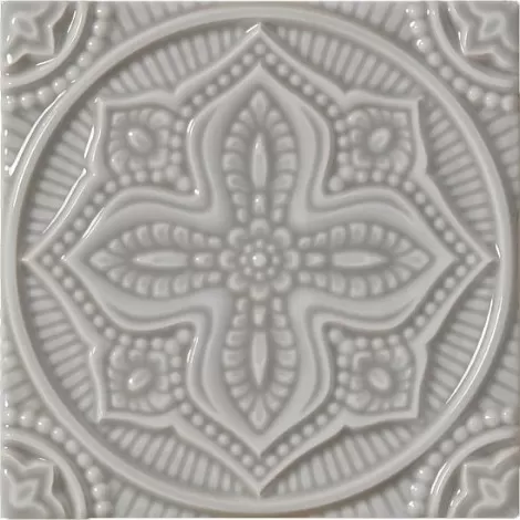 Плитка ADST4073 RELIEVE MANDALA PLANET GRAYSTONE 14,8x14,8