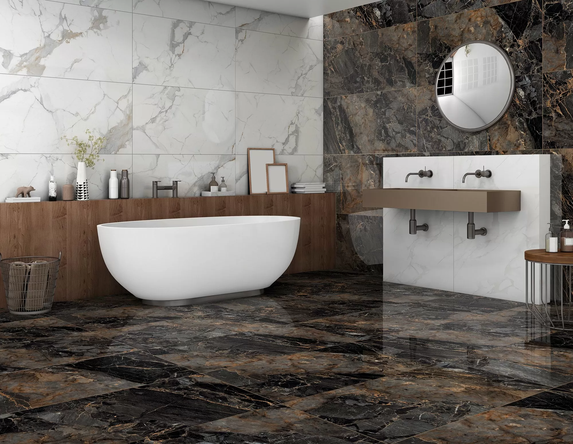 Керамогранит GT60606103PR Calacatta Imperial Белый 60x60