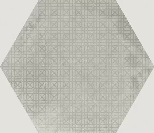 Керамогранит 23603 Urban Hexagon Melange Silver 29,2X25,4