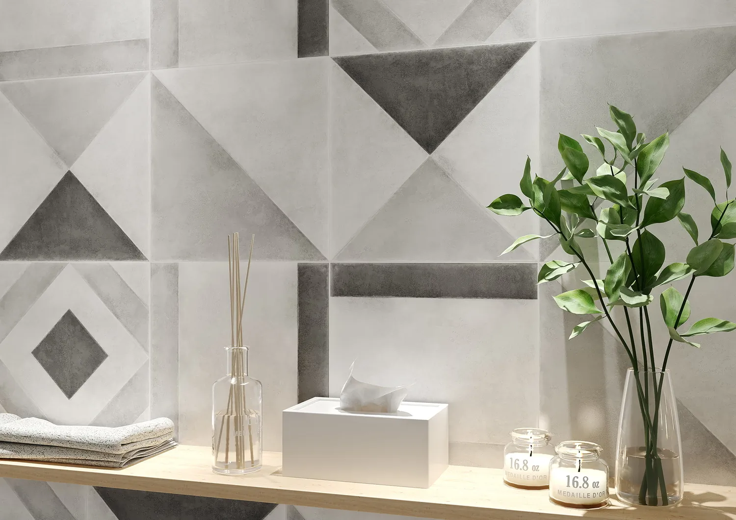 Керамогранит MO4A093 Motley серый 29,8x29,8