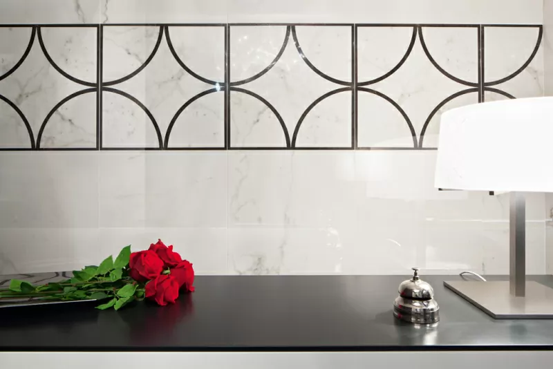 Керамогранит 610080000154 Шарм Перл Вставка Луп Люкс 59х59