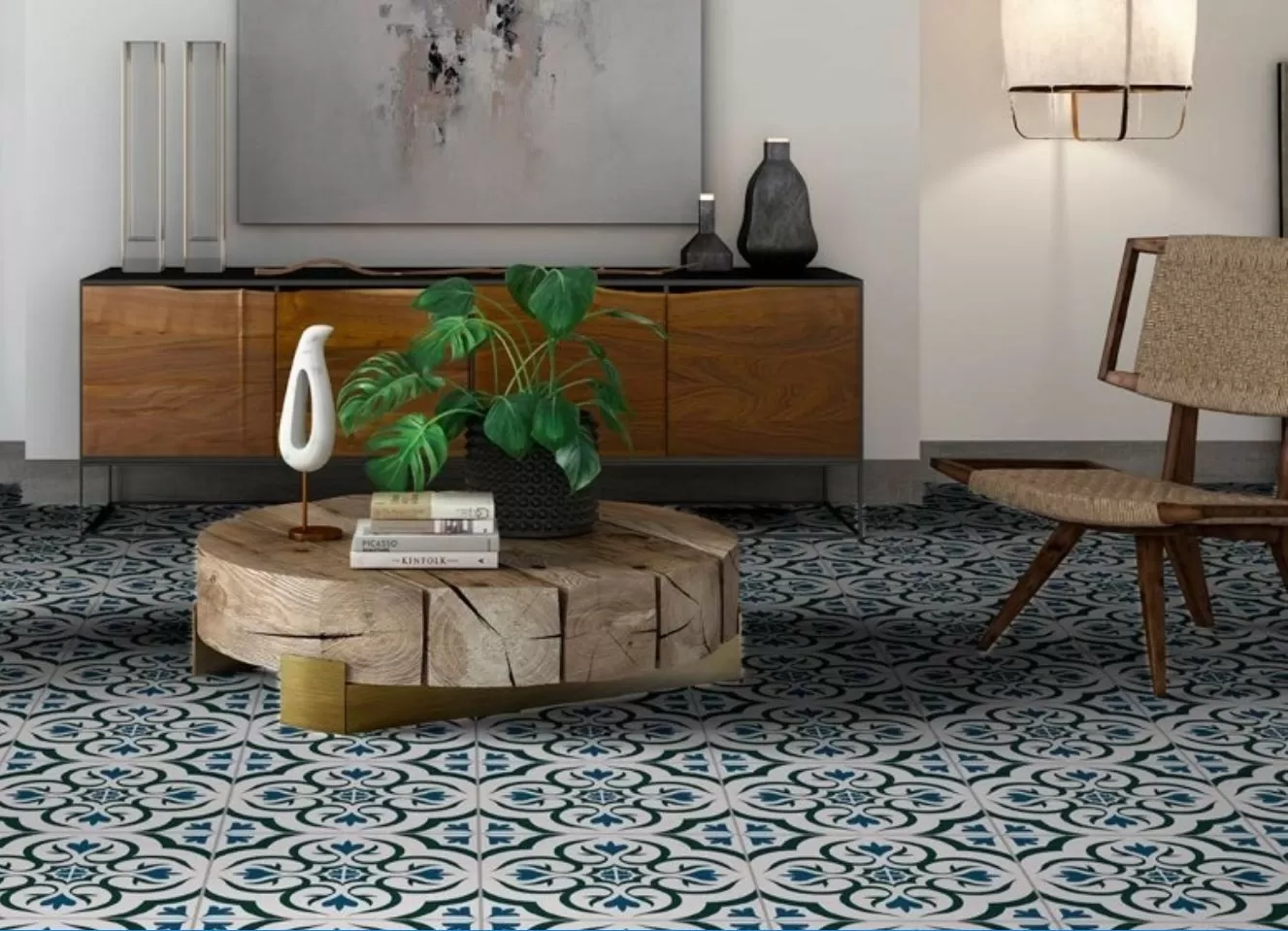 Керамогранит Brighton Blue 45x45