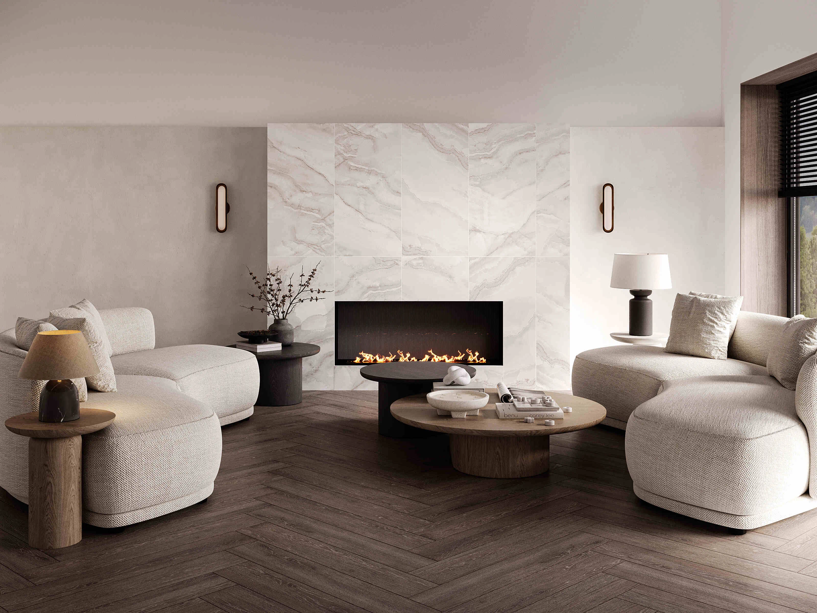 Керамогранит BZ03 Belize Grey Полированный 60x120x10