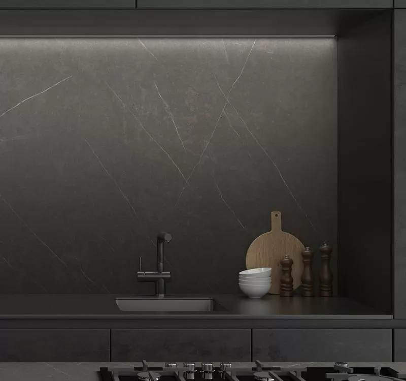 Керамогранит Allure Black Soft Matt 160x320