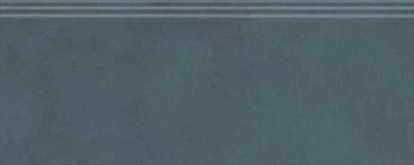 Плитка FMF019R Плинтус Чементо синий тёмный матовый обрезной 30x12