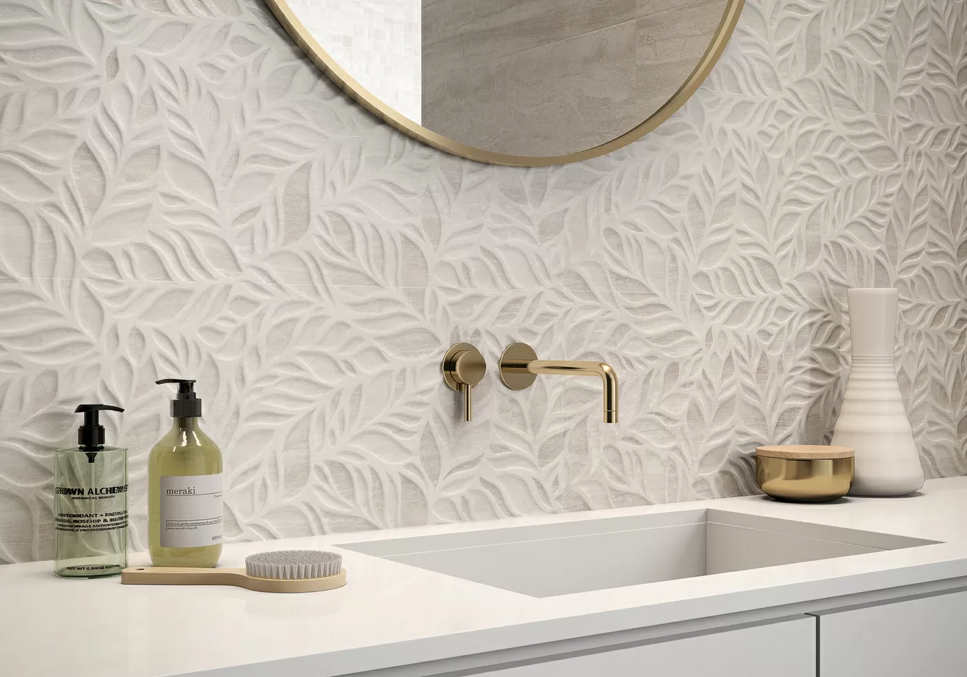 Плитка R0000304 Luxury Concept White Mat 30x90