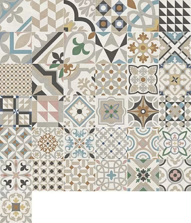 Керамогранит GP2020DMX11 Design Mix 3 матовый 200x200x8