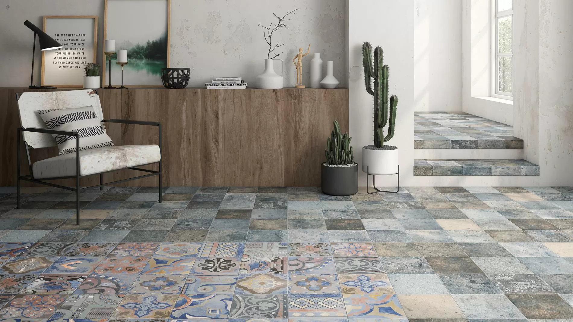 Керамогранит CR.SENESI FERRO 22.3x22.3