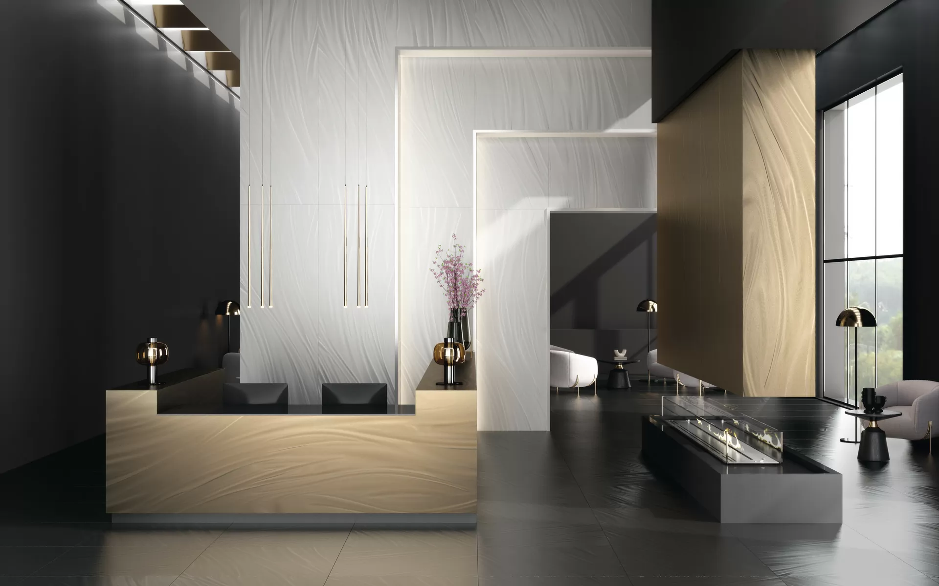 Керамогранит IG6P310538 Luce Black 100x300