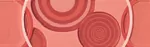 Плитка LGOO Glamour Coral List. Circle Mix 2 8х25
