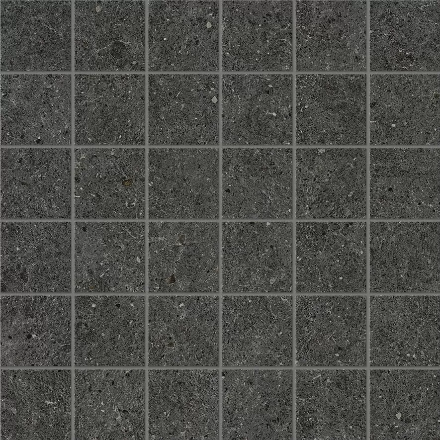 Мозаика A7DM Boost Stone Tarmac Mosaico Matt 30x30