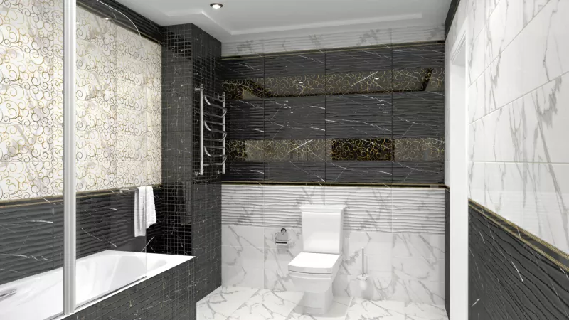 Керамогранит 6246-0042 (6046-0303) дизайн каррара 45x45