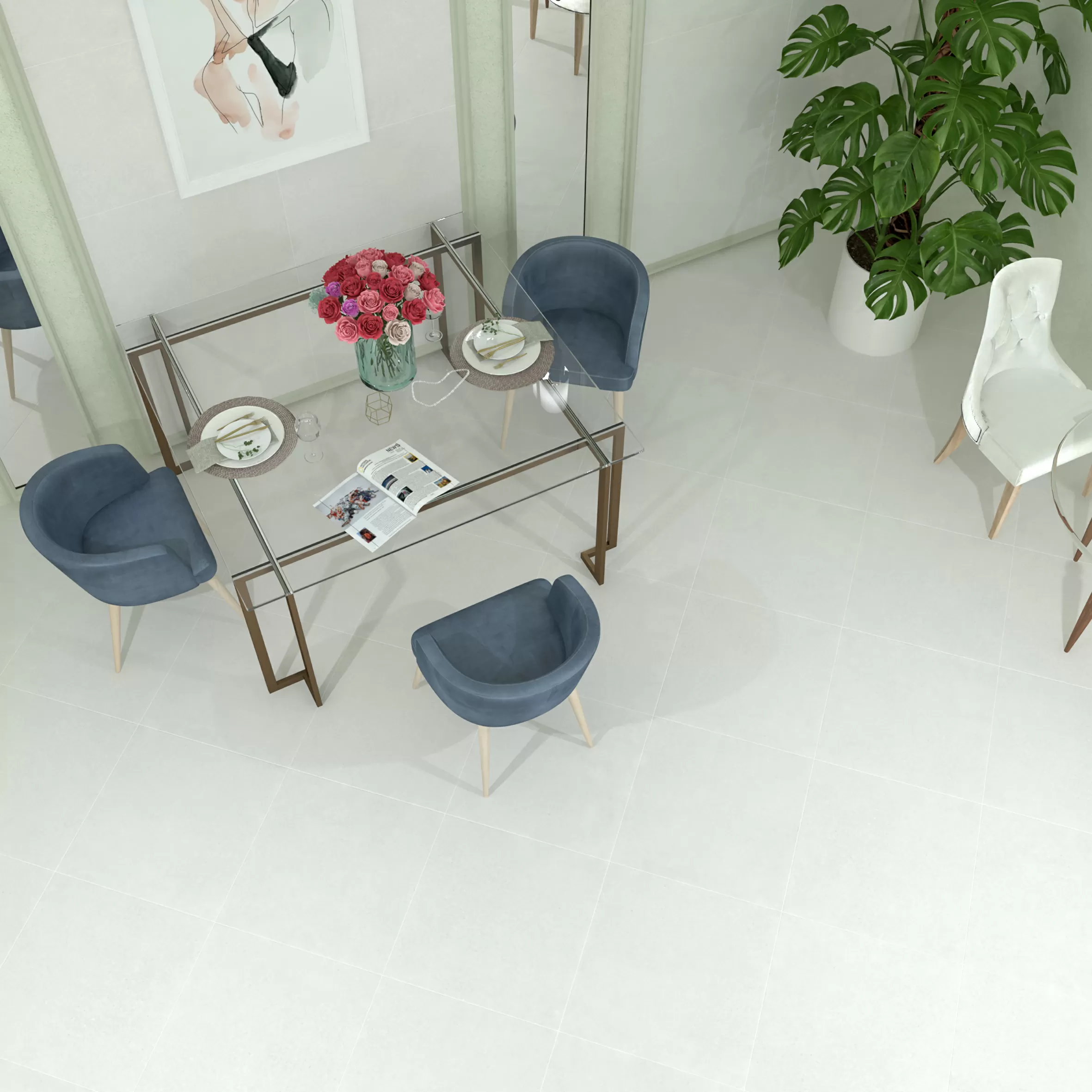 Керамогранит Andre серый 60х120