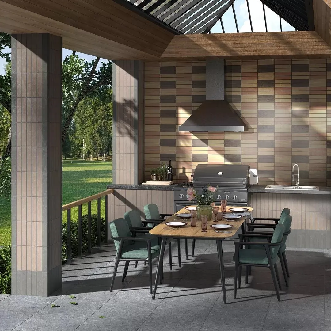 Керамогранит SBD025/DL500620 Декор Роверелла бежевый светлый орнамент 60x119,5x0,9