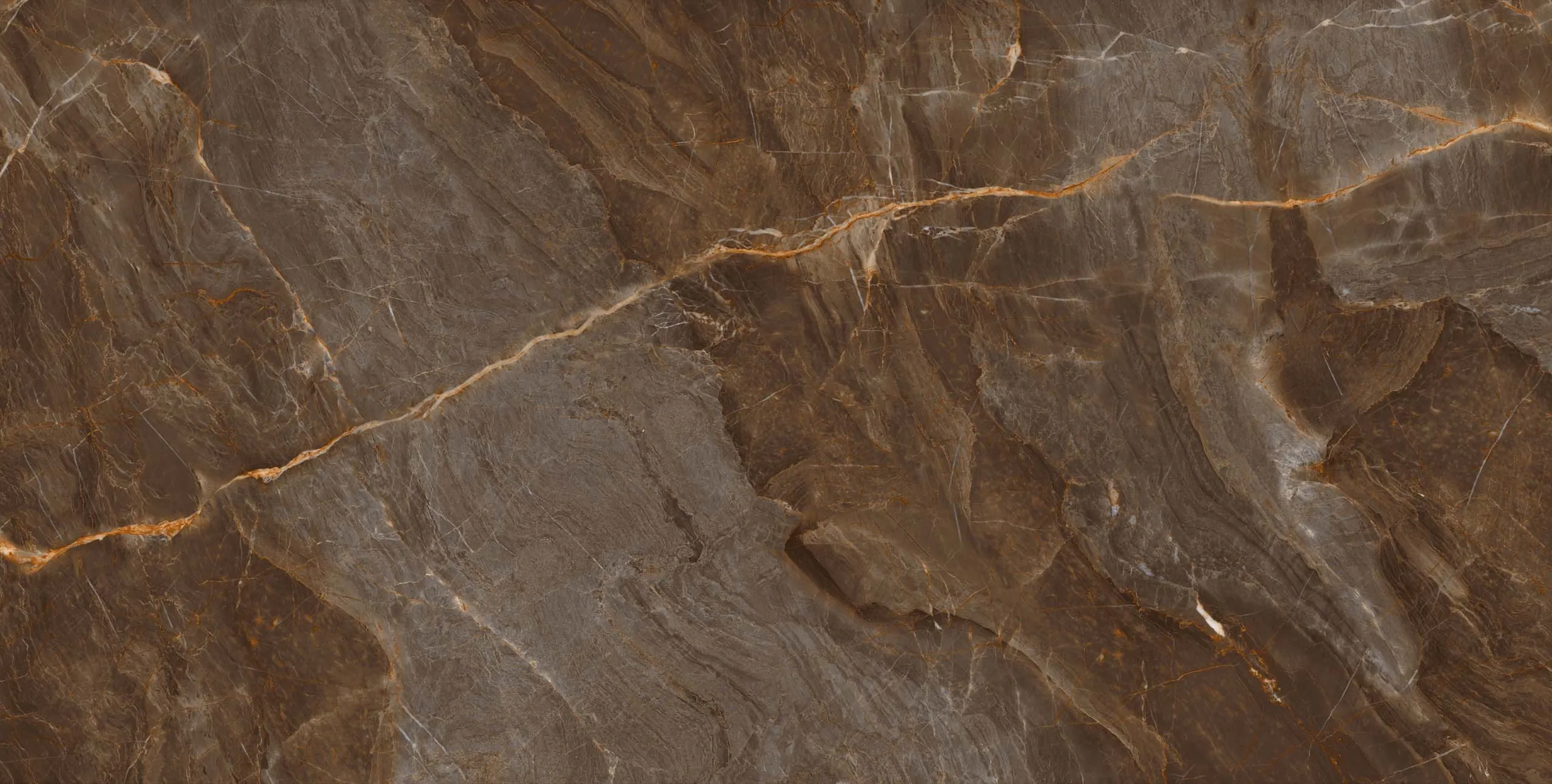 Керамогранит MOGXL4001 Marble Brown полированный 80x160x9
