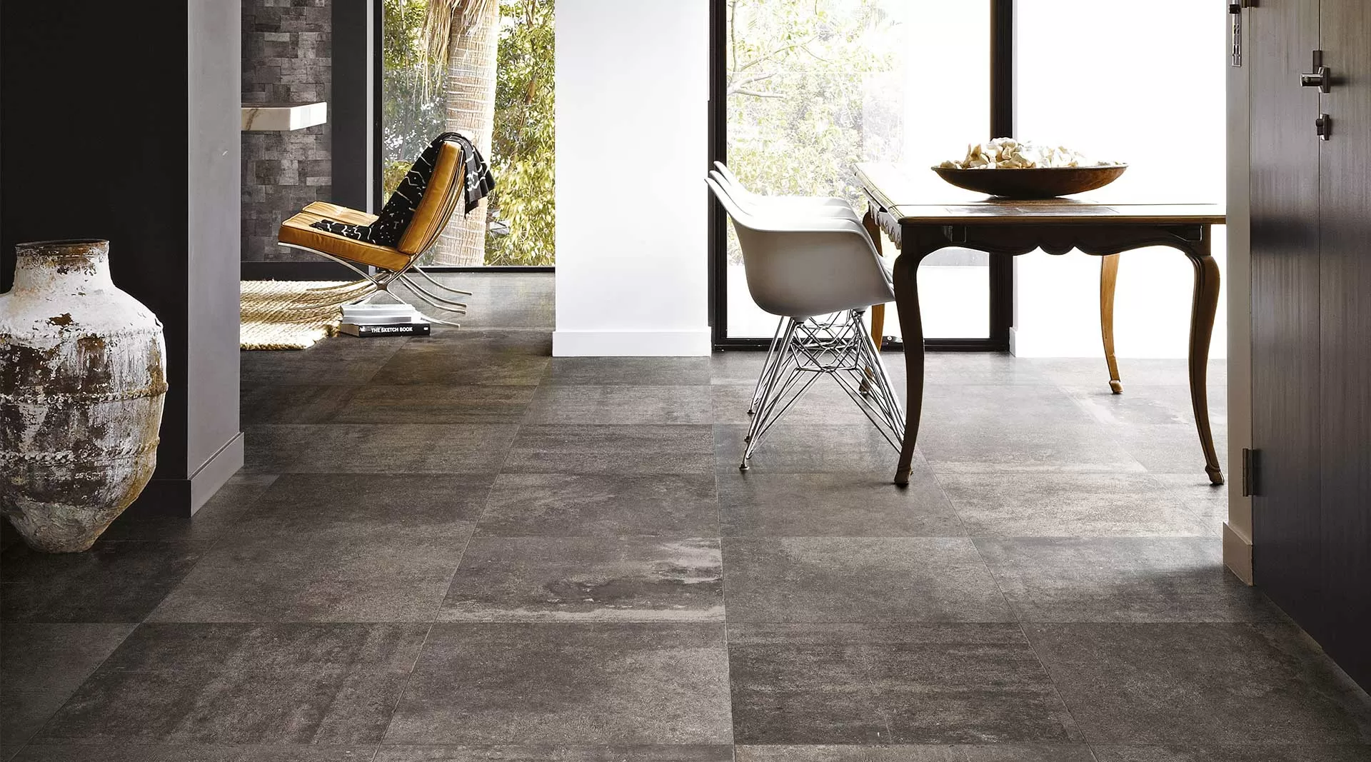 Керамогранит 744488 La Roche Blanc Smooth Ret 6mm 120x240