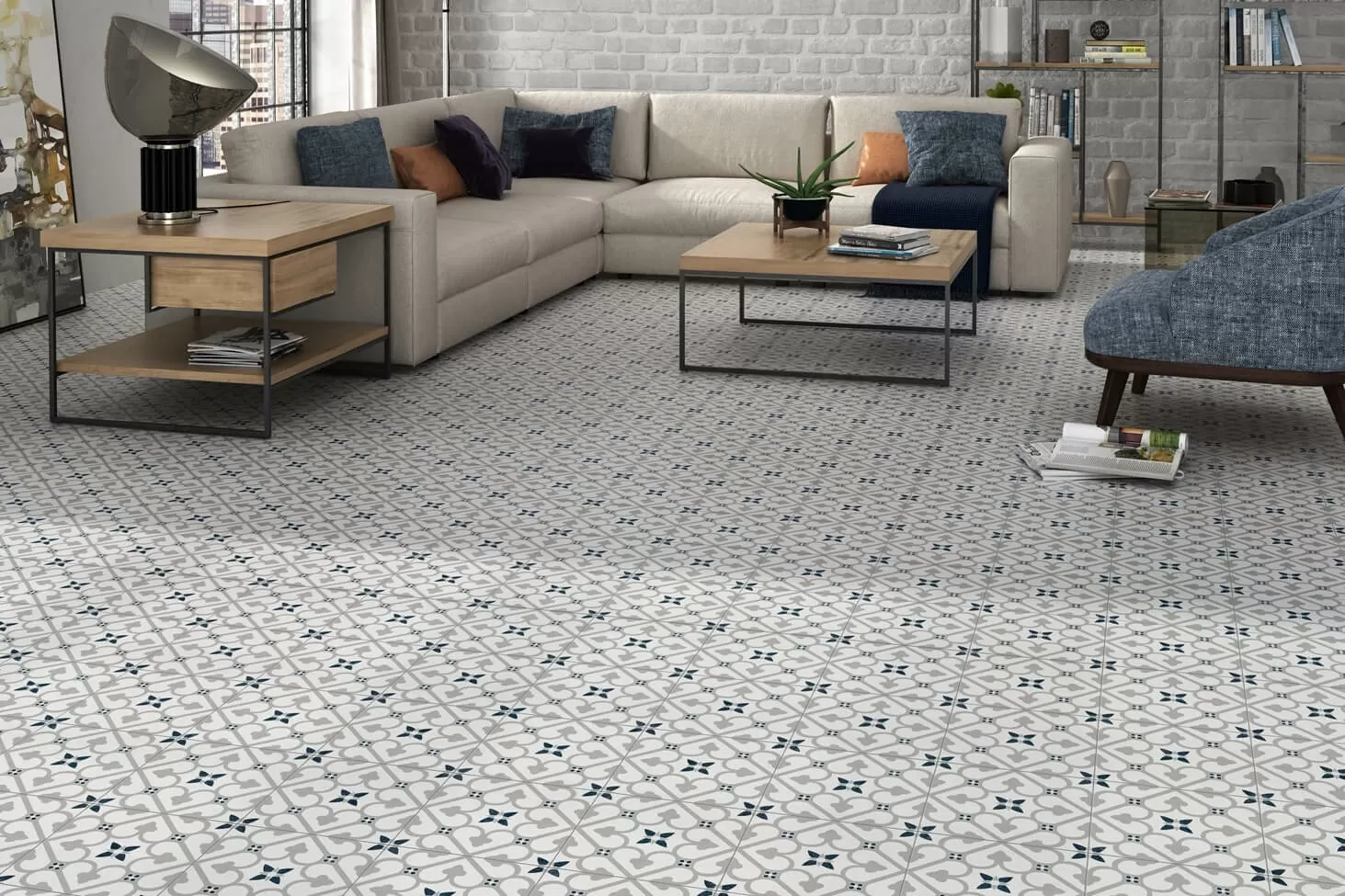 Керамогранит Brighton Grey 45x45