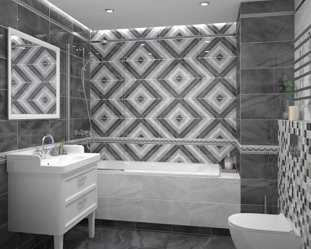 Керамогранит SG165600N Prime серый 40,2х40,2