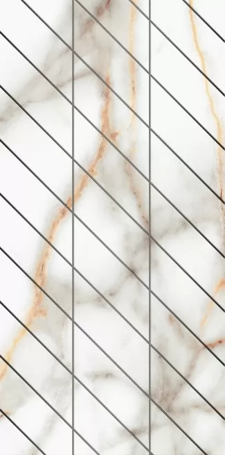 Керамогранит Фальшмозаика SM03 Supreme Corner полированный левый 30x60x1.0