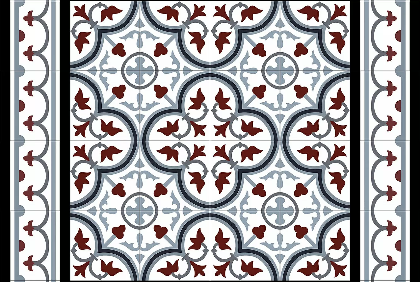 Плитка PT02466 PASION BLANCO 20x20