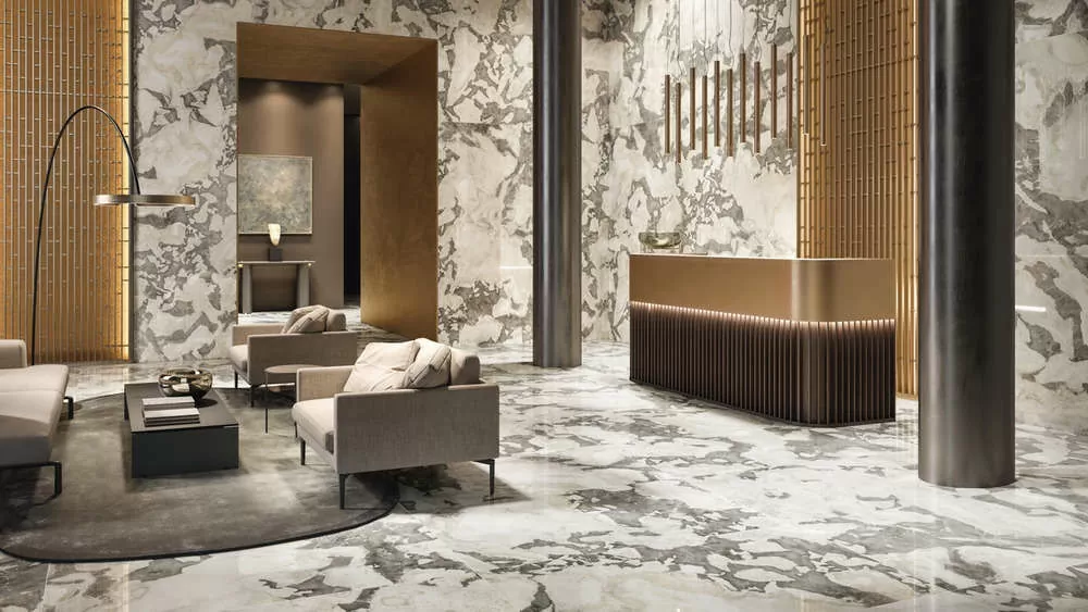 Керамогранит 610015000688 Stellaris Tuscania Grey Lux Ret 80x160