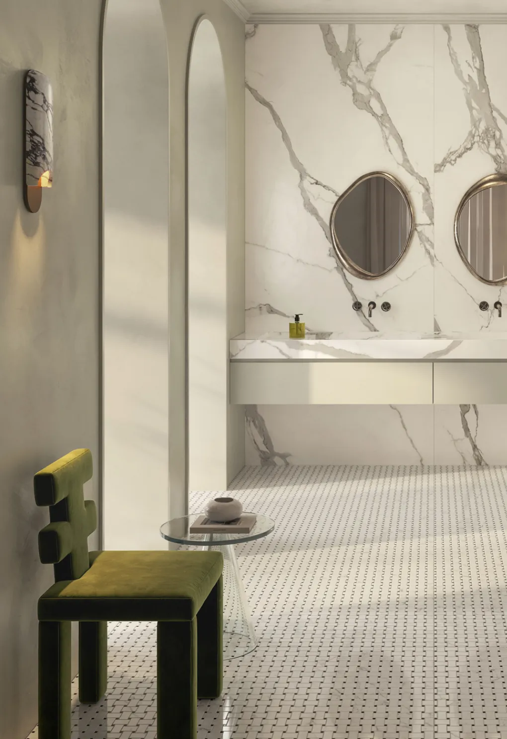 Керамогранит A2INT00201T Intarsi Civita 3D Satin Ret 60x120