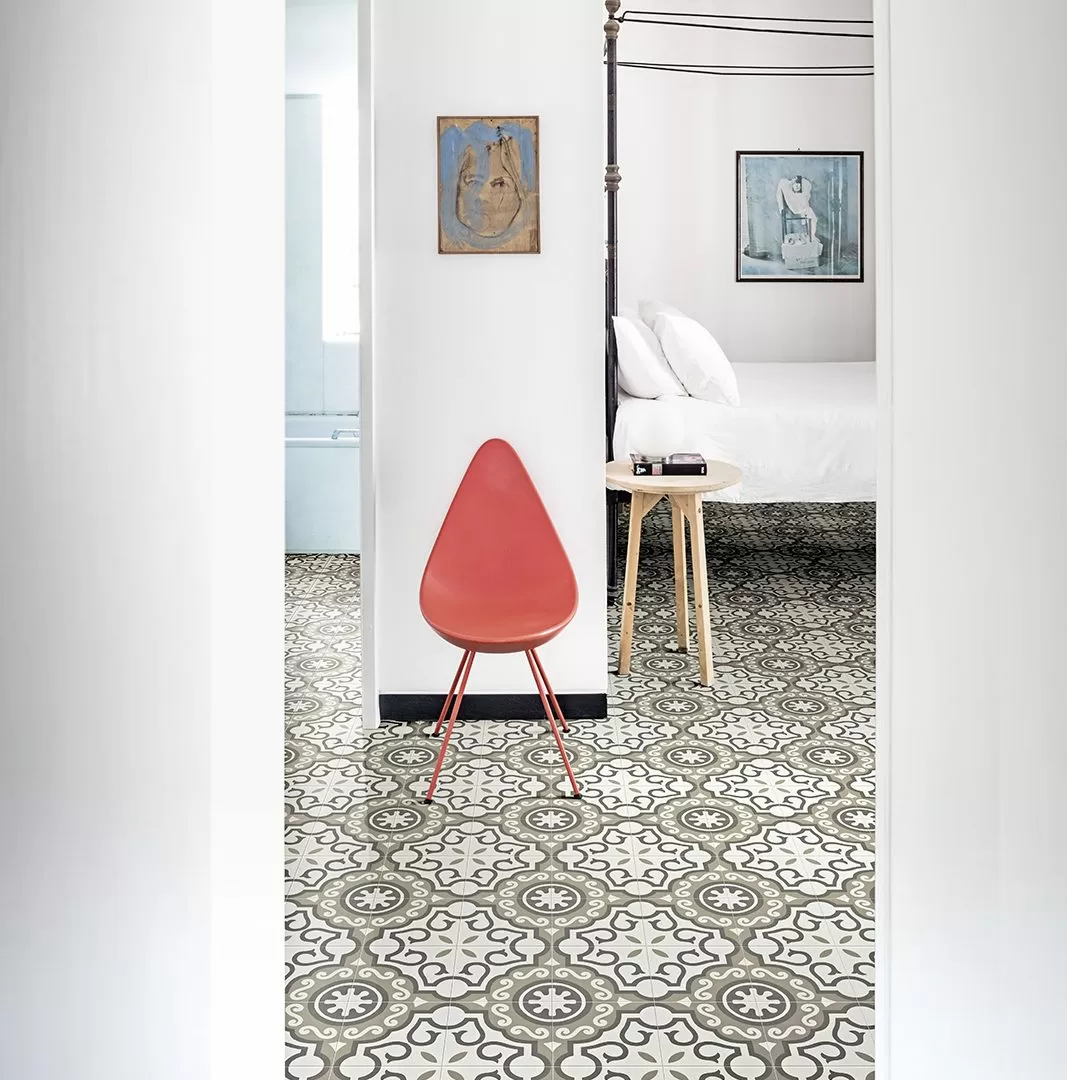 Керамогранит M1L0 D_Segni Scaglie Grey 20x20