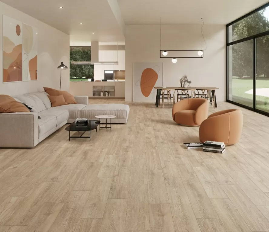 Керамогранит Uppsala Natural MT Rect 23x120