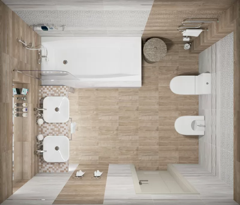 Керамогранит Envy коричневый 40х40